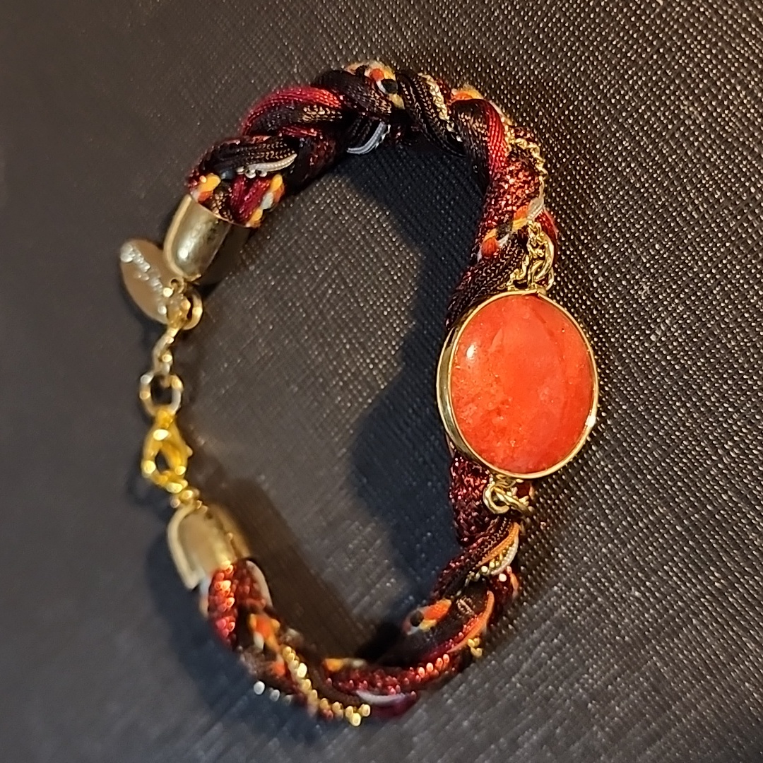 Laura Janelle Rglb Braided Focal Bracelet 7